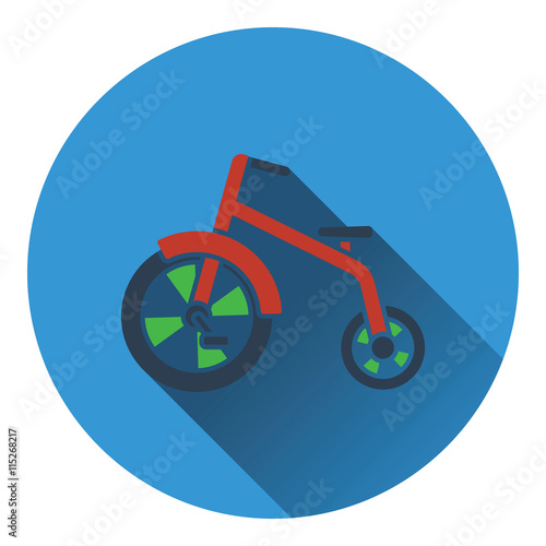 Baby trike icon