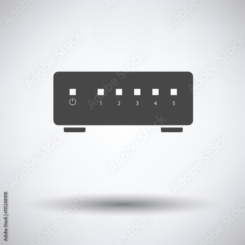 Ethernet switch icon