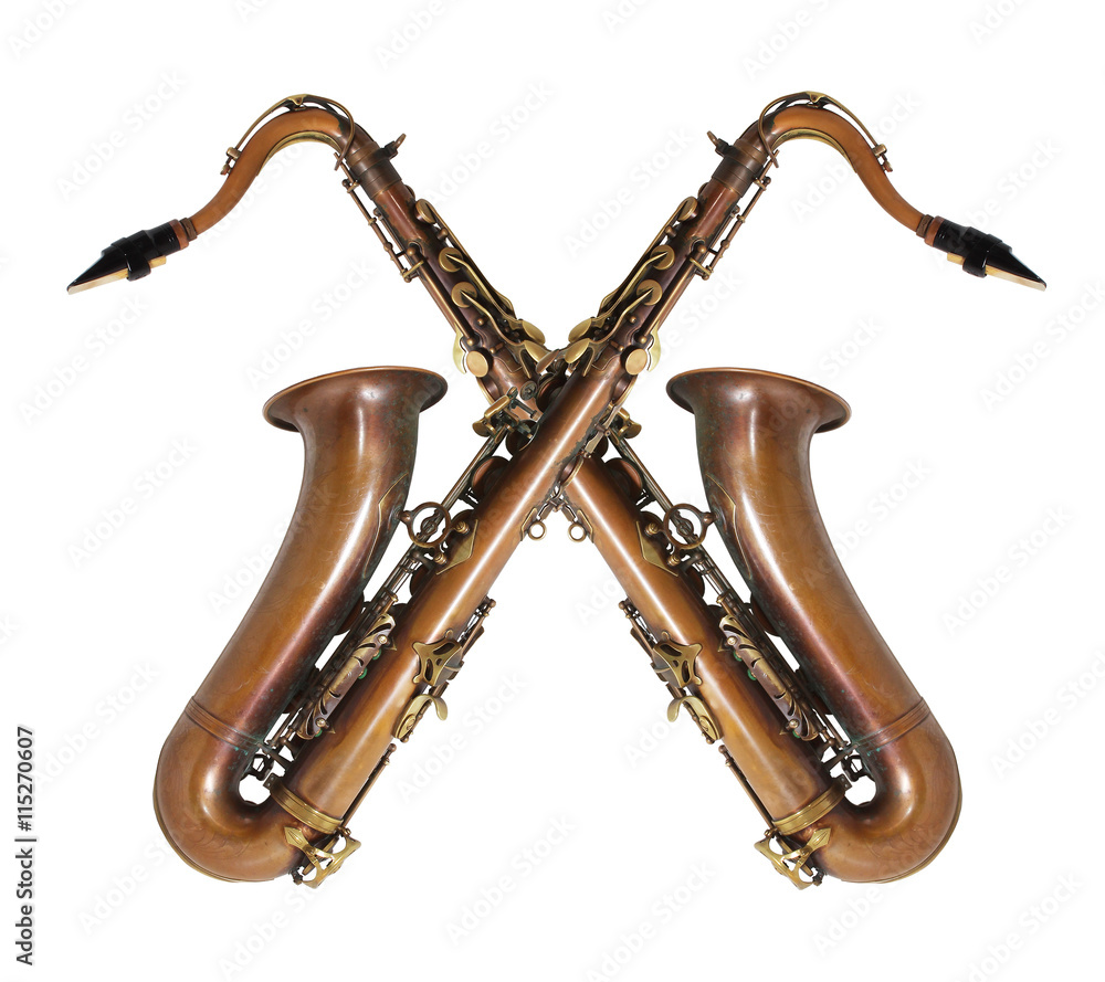 Naklejka premium Saxophone
