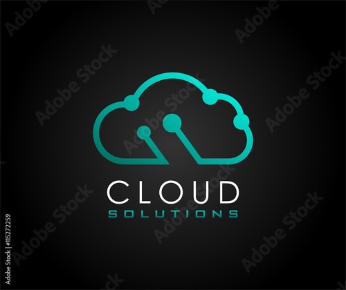 Cloud tech logo