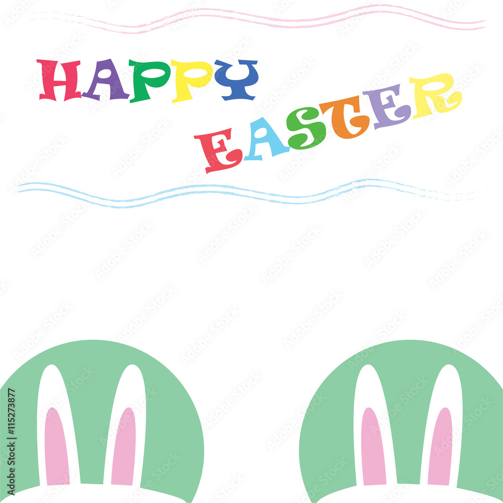 rabbit on background for party rabbit on background for party