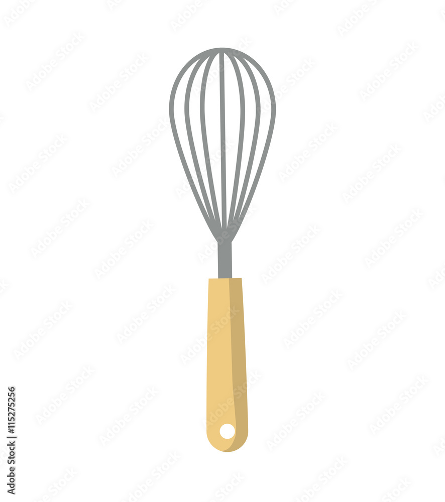 Kitchen and menu concept represented by mixer icon. isolated and flat illustration Kitchen and menu concept represented by mixer icon. isolated and flat illustration