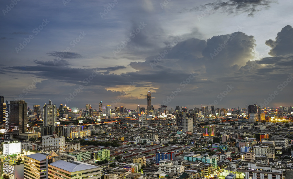 Obraz premium Pejzaż miejski