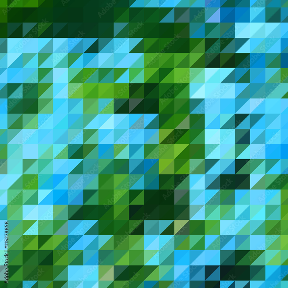 Background with colorful hex grid Background with colorful hex grid