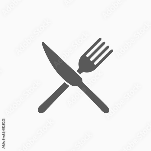 fork and knife icon