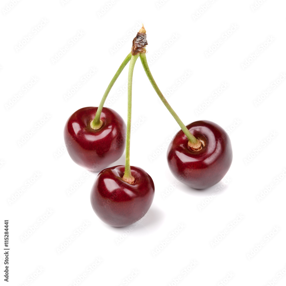 isolated closeup cherry isolated closeup cherry