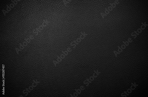 Black leather texture photo