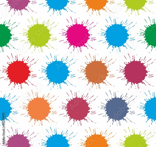 Background with paint drops.