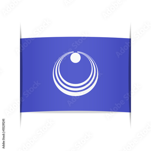 Flag of Misaki (Chiba Prefecture, Japan).