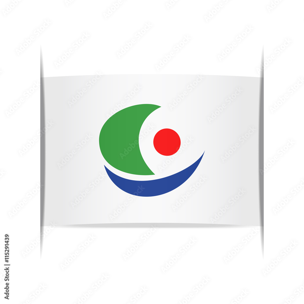 Flag of Kamijima (Ehime Prefecture, Japan). Flag of Kamijima (Ehime Prefecture, Japan).