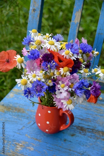 bunter Blumenstrauß - Wildblumen