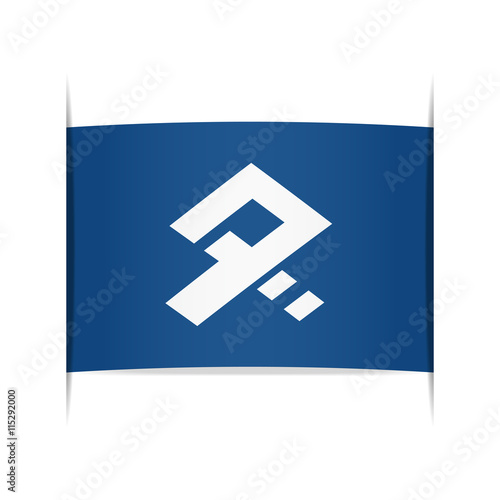 Flag of Date (Fukushima Prefecture, Japan).