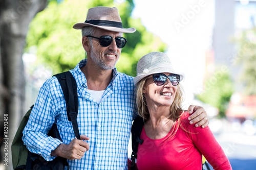 Mature couple standing in city © WavebreakmediaMicro