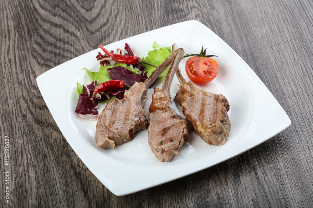 Lamb Frenched Rack Lamb Frenched Rack