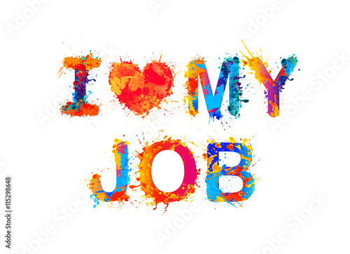 I love my job