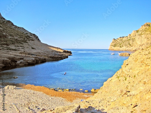 Cala Figuera beach, Majorca, Spain