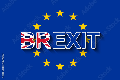 BREXIT & the flag of the EU
