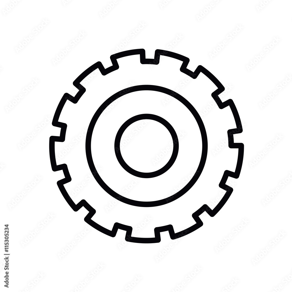 gear wheel isolated icon design gear wheel isolated icon design