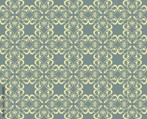 Abstract Ornament Pattern background. Vector ornament pattern