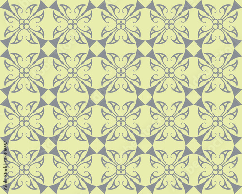 Abstract Ornament Pattern background. Vector ornament pattern
