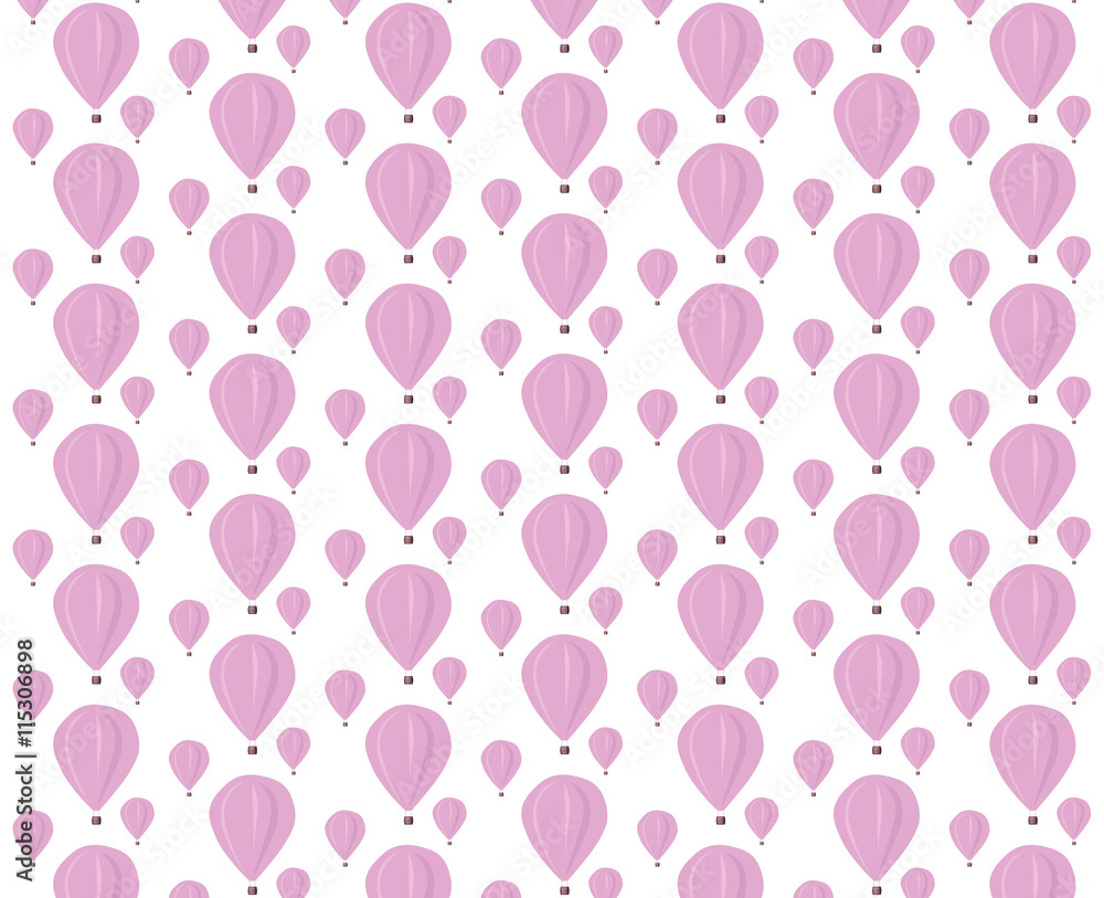 Vector Baloons pattern background