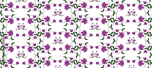 Abstract Floral ornament pattern background. Abstract modern pattern ornament