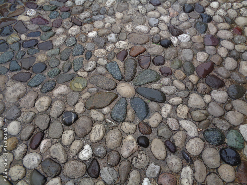 Flower Pattern Cobblestone Path in Mostar, Bosnia and Herzegovina Flower Pattern Cobblestone Path in Mostar, Bosnia and Herzegovina