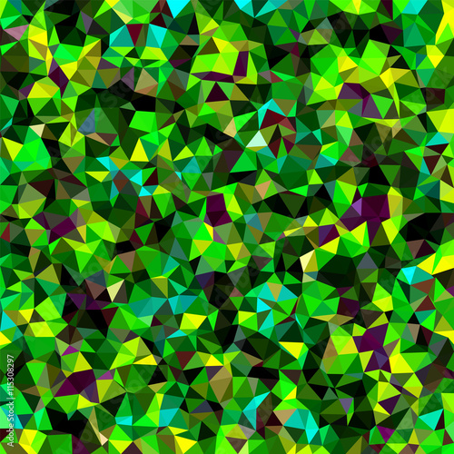 Abstract multicolor low-poly vector background 