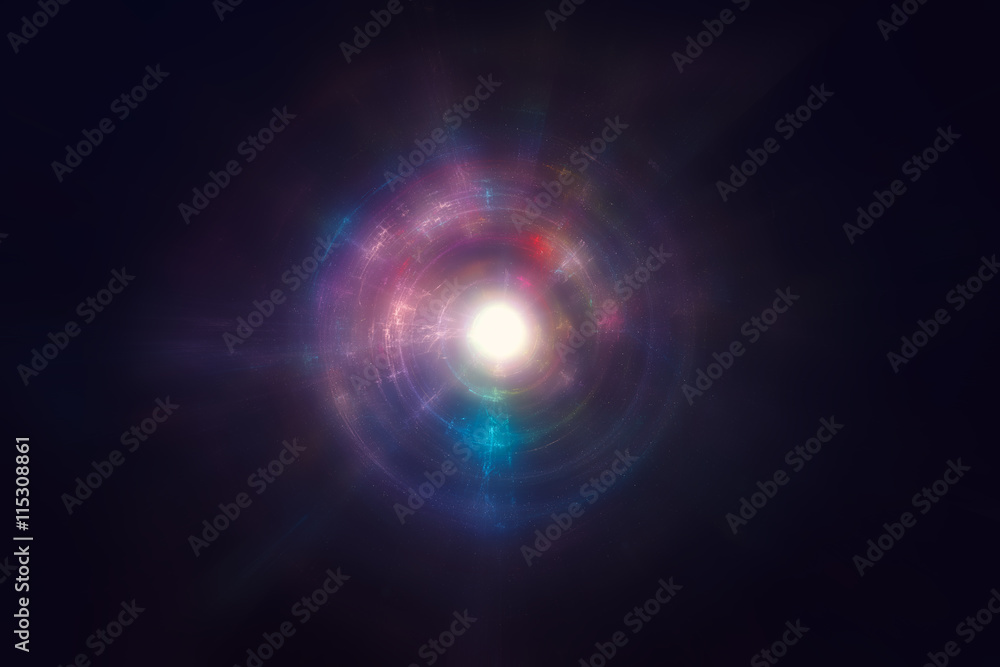 Obraz premium Abstract blurry bokeh background