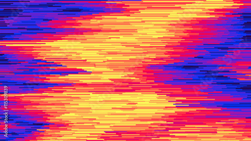 Vector striped background Surface distortion
