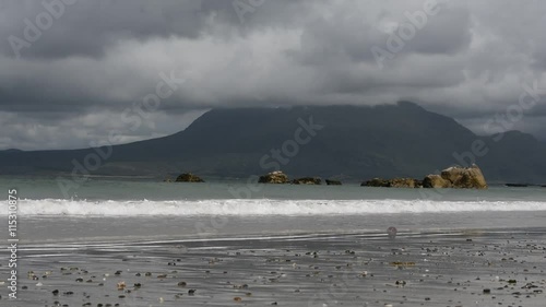 Glassillaun Beach, Killary Fjord, Galway, Connacht, Ireland