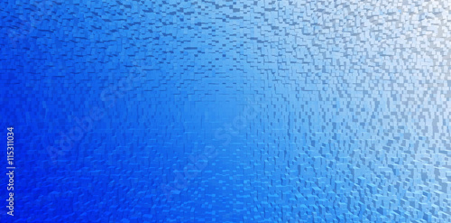 Horizontal blue white gradient cubes business presentation abstr