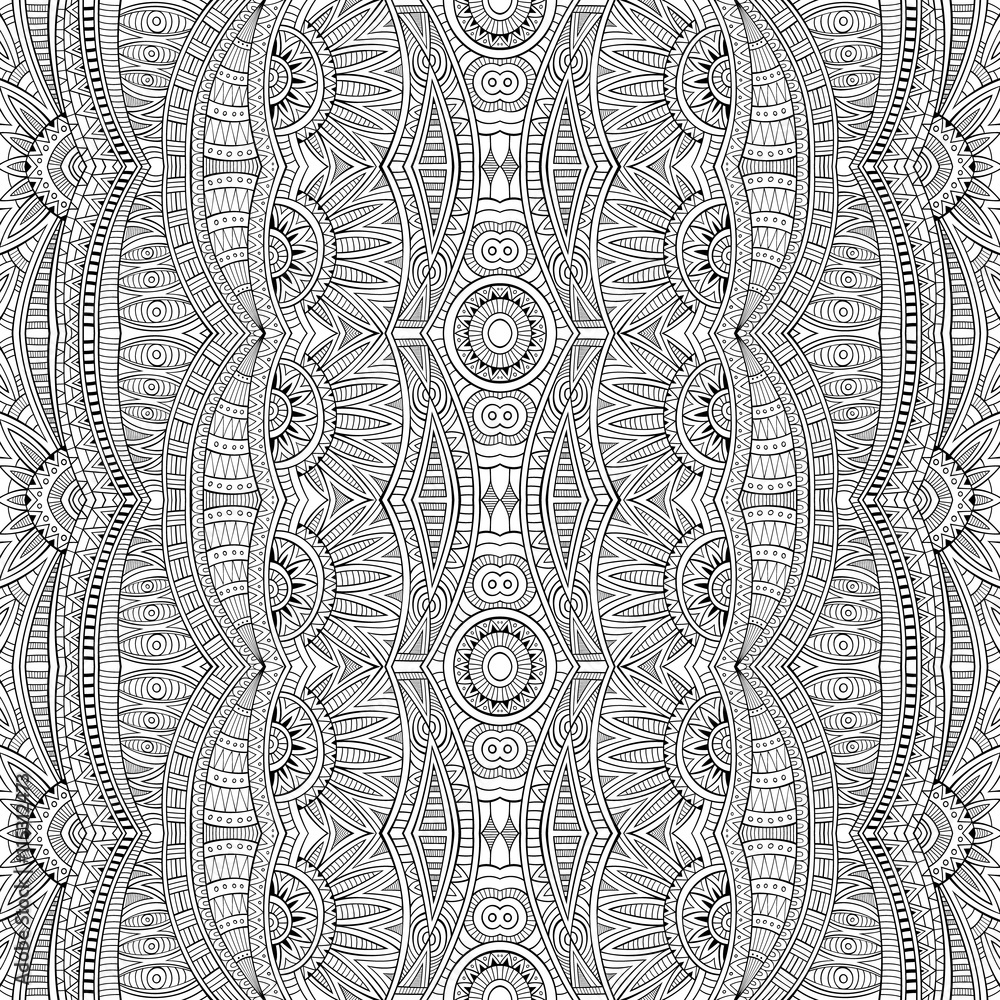 Obraz premium Abstract vector tribal ethnic background