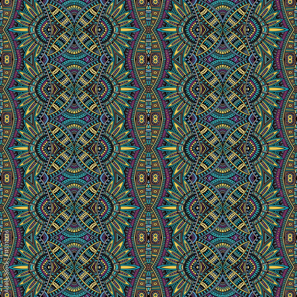 Abstract tribal ethnic seamless pattern