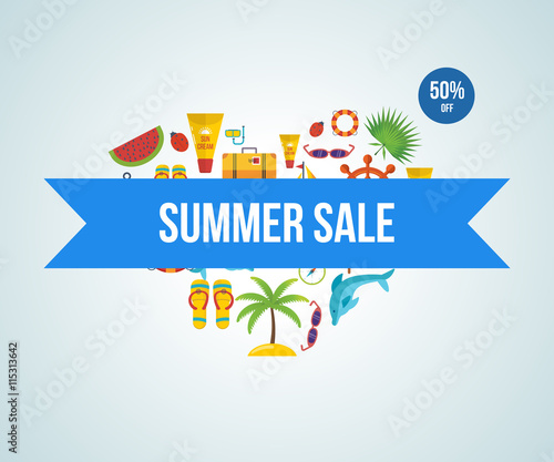 Lets travel. Summer sale.