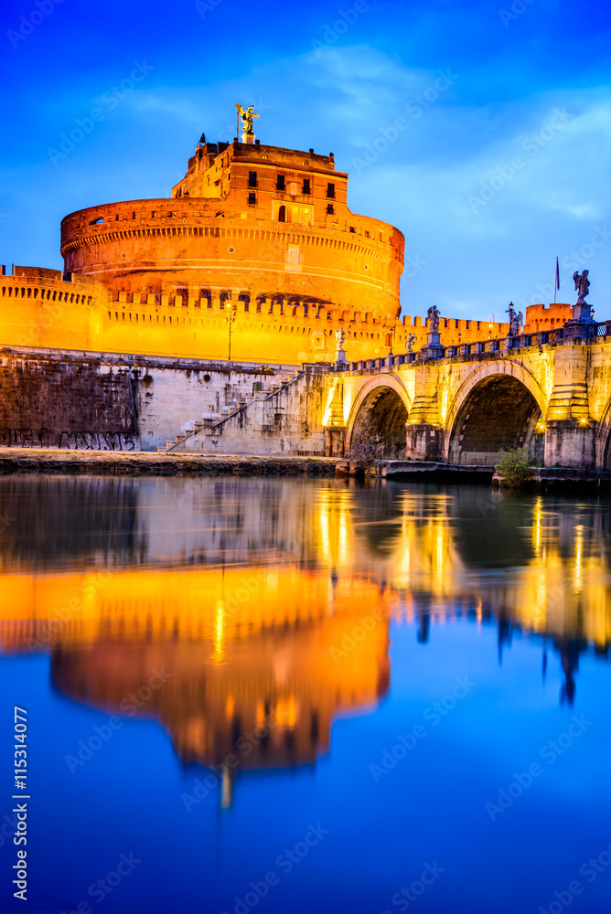Rome, Italy - Castle Sant Angelo