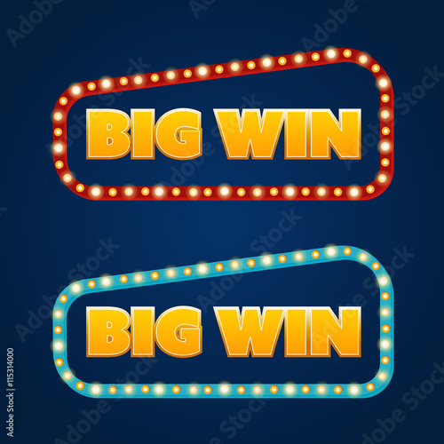 Big Win banner.