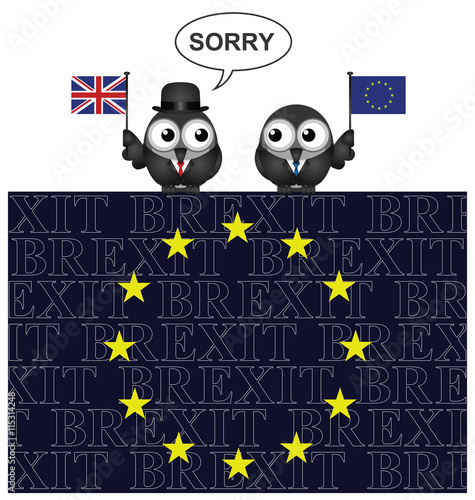 United Kingdom saying sorry for leaving the European Union