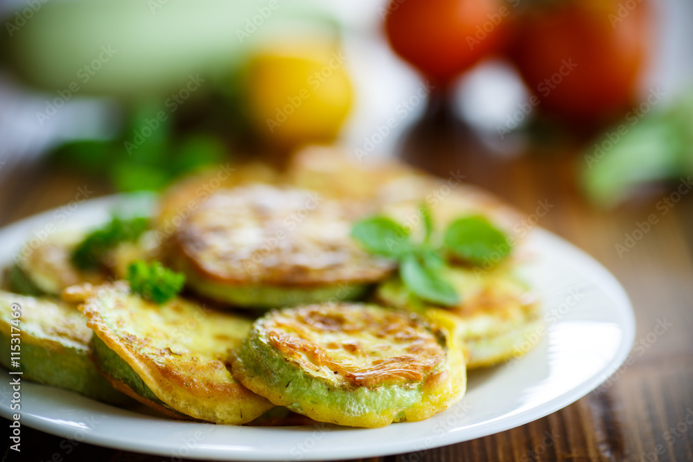 zucchini fried in batter