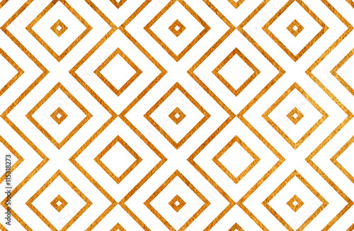 Geometrical golden pattern.