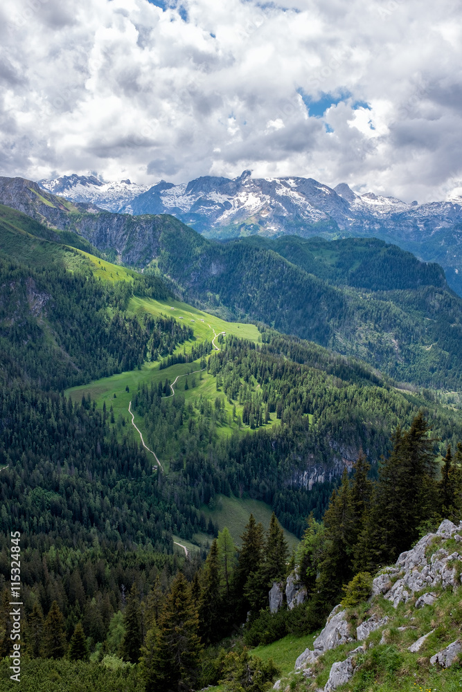 mountain landscape in the Bavarian Alps