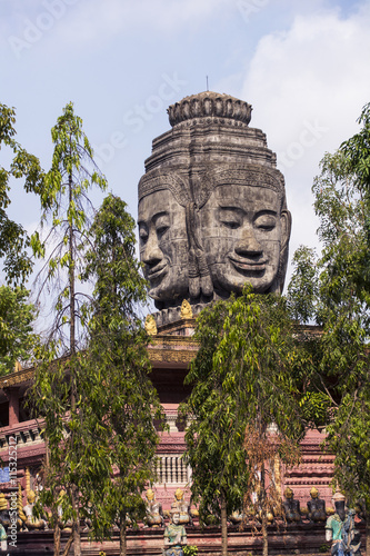 Fotografija Kambodscha, Tempelanlage Phnom Pros bei Kampong Cham.