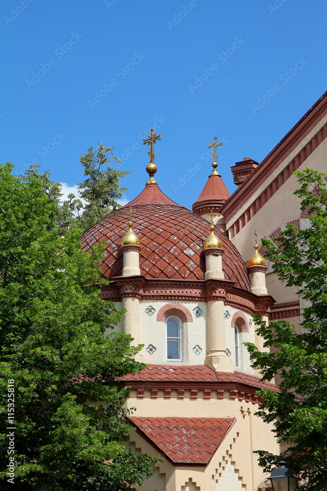 St.Nikolas Orthodox Church fragment,Vilnius