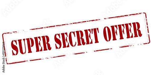 Super secret offer