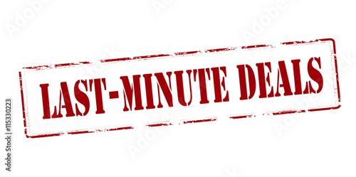 Last minute deals