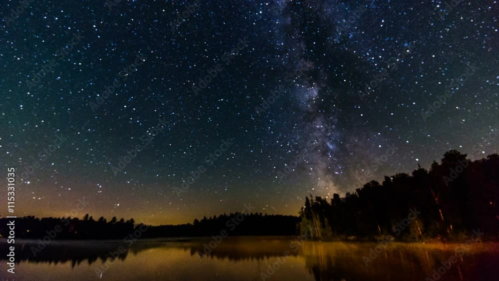 The Milky Way in Algonquin Provincial Park, Ontario, Canada The Milky Way in Algonquin Provincial Park, Ontario, Canada