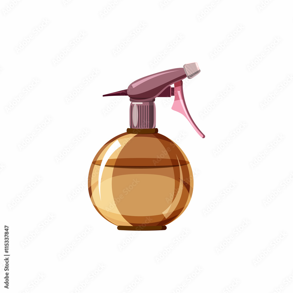 Spray icon in cartoon style isolated on white background. Tools symbol Spray icon in cartoon style isolated on white background. Tools symbol