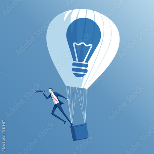 Business concept idea and search