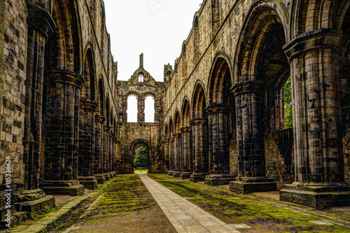 Medieval Kirkstall Abbey in Leeds.