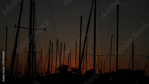 Marina After Sundown.